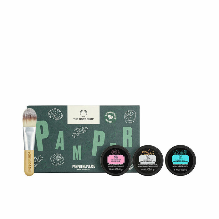 Unisex-Kosmetik-Set The Body Shop FACE MASK 4 Stücke