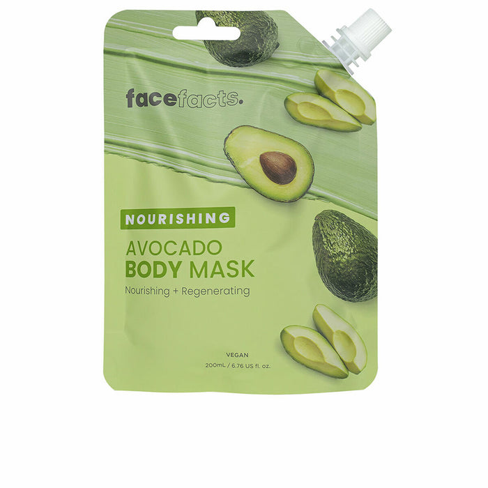 Masque contour des yeux Face Facts Nourishing Avocat 200 ml