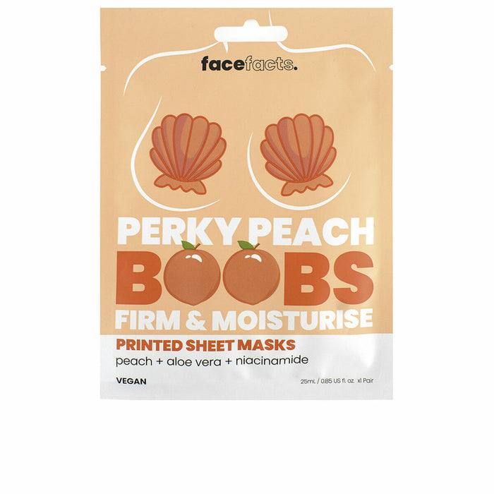 Masque hydratant Face Facts Perky Peach Boobs Buste 25 ml