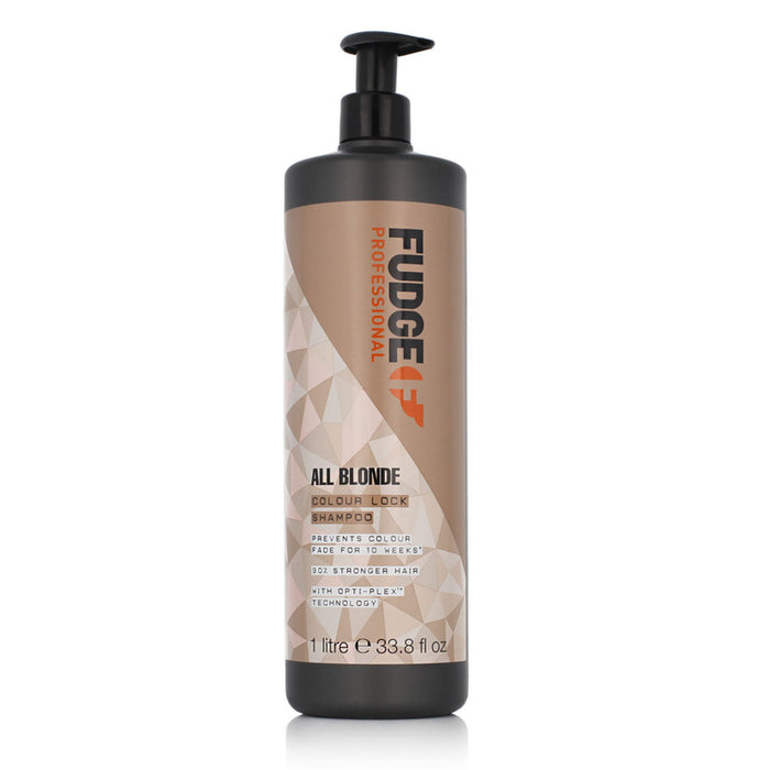 Shampooing pour Cheveux blonds ou gris Fudge Professional All Blonde (1 L)