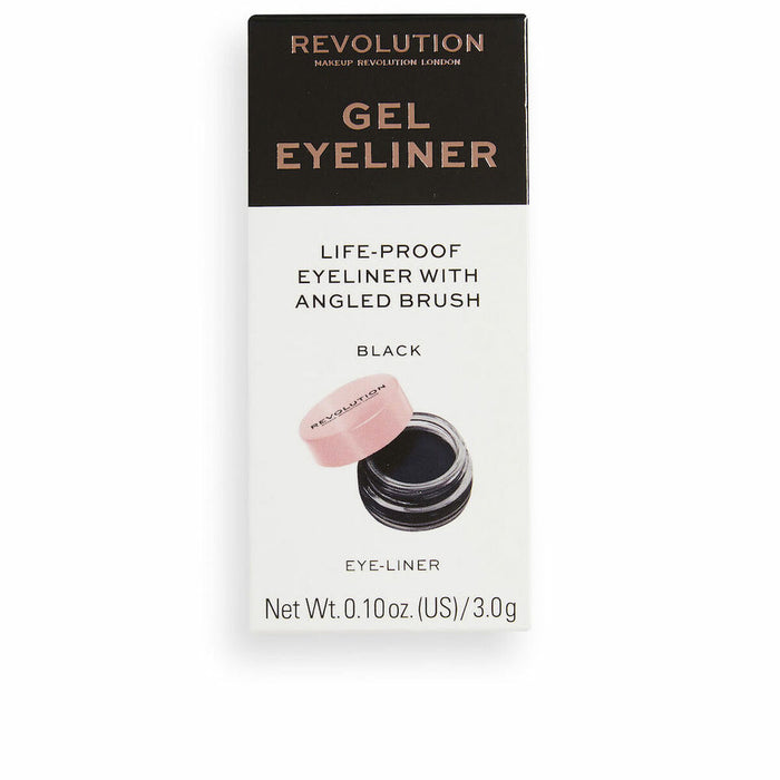 Eyeliner Revolution Make Up Gel Eyeliner Gel Noir 3 g