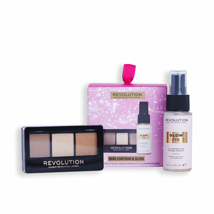 Schminkset Revolution Make Up Mini Contour & Glow 2 Stücke