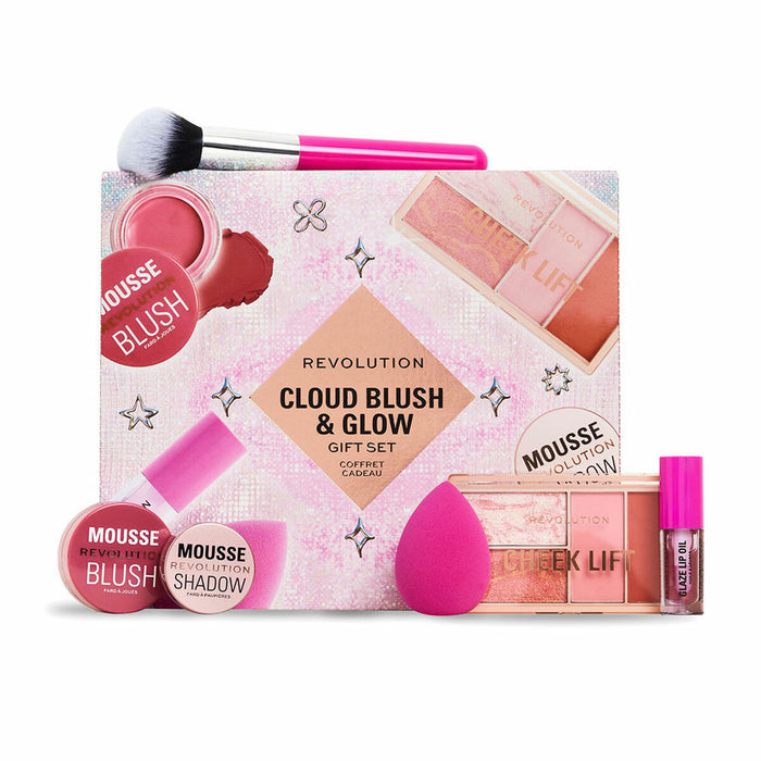 Schminkset Revolution Make Up CLOUD BLUSH & GLOW 6 Stücke