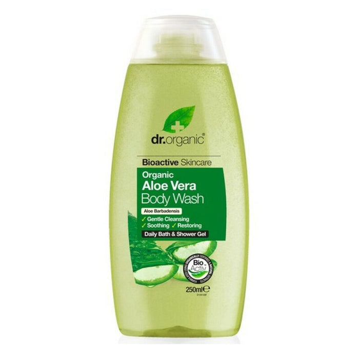 Gel pour le bain hydratant à l'aloe vera Bioactive Organic Dr.Organic DR00109 250 ml