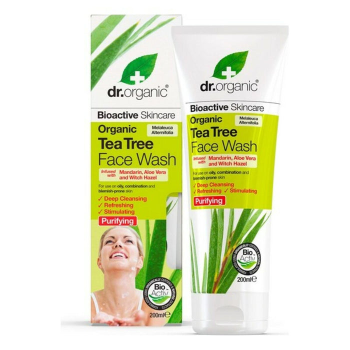 Gel nettoyant visage Bioactive Organic Dr.Organic DR00243 200 ml