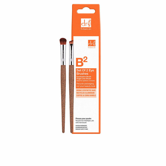 Set mit Schminkbürsten Botanicals Eye Brushes Augen 2 Stücke