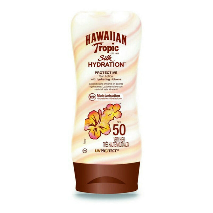 Lotion Solaire Silk Hawaiian Tropic Spf 50+ (180 ml) 50 (180 ml)