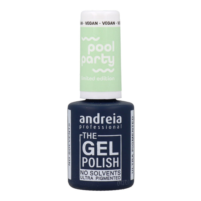 Vernis à Ongles Semi-permanent Andreia Polish Pool Party N.5 Vert clair 10,5 ml