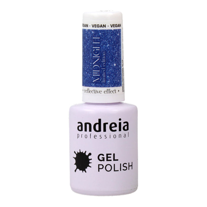 Vernis à Ongles Semi-permanent Andreia Polish Reflective Colors Md1 Bleu 10,5 ml