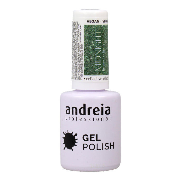 Vernis à Ongles Semi-permanent Andreia Polish Reflective Colors Md4 Vert 10,5 ml