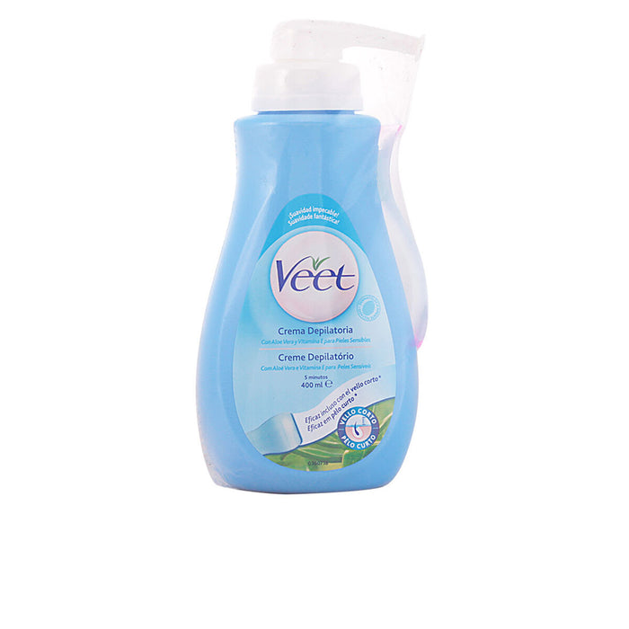 Enthaarungscreme für den Körper Veet Empfindliche Haut Aloe Vera (400 ml)