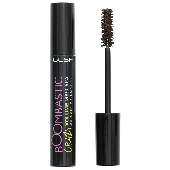 Mascara pour les cils effet volume Gosh Copenhagen Boombastic Nº 005 Chocolate brown 13 ml