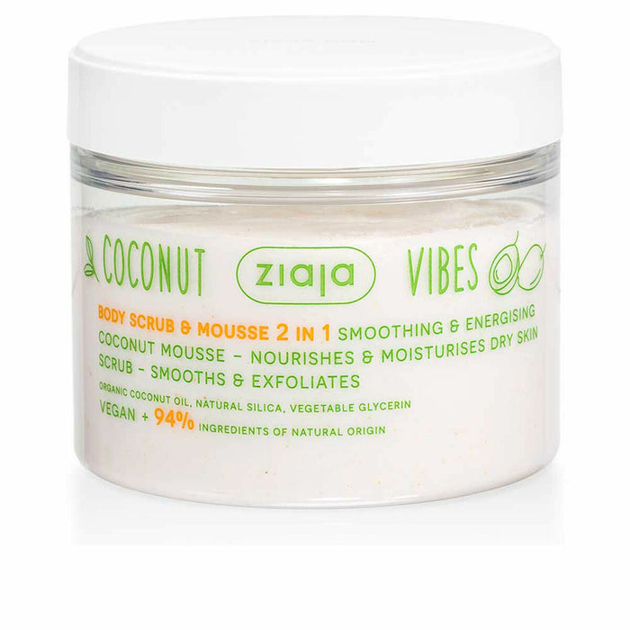 Exfoliant corps Ziaja Coconut & Orange Vibes 270 ml Mousse