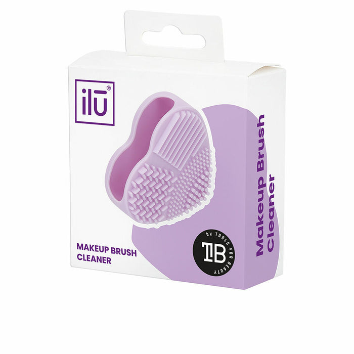 Make-up-Pinsel-Reiniger Ilū Brush Cleaner Herz Silikon (1 Stück)