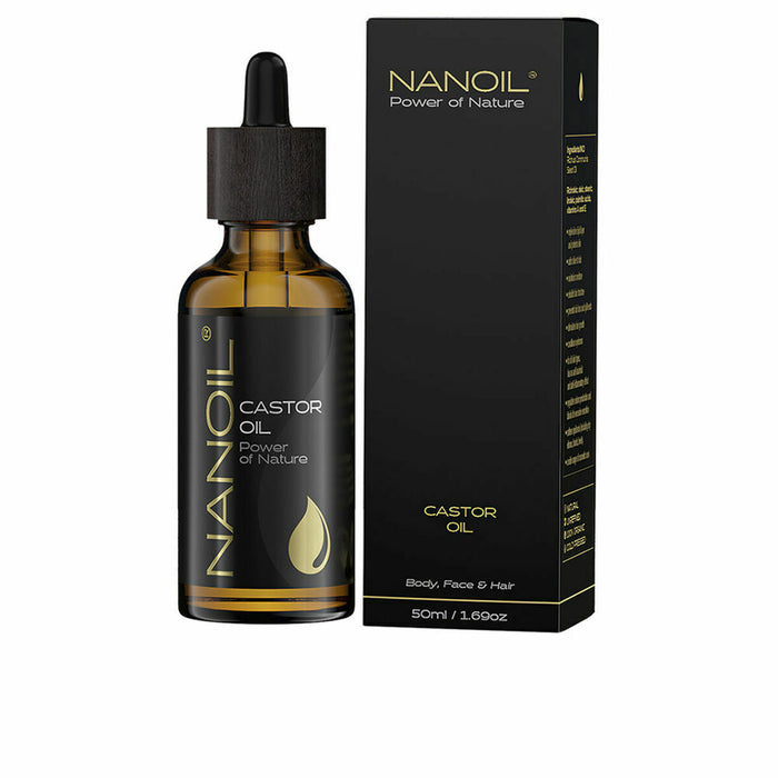 Regenerierendes Intensivpflege-Öl Nanoil Power Of Nature Rizinusöl 50 ml (50 ml)