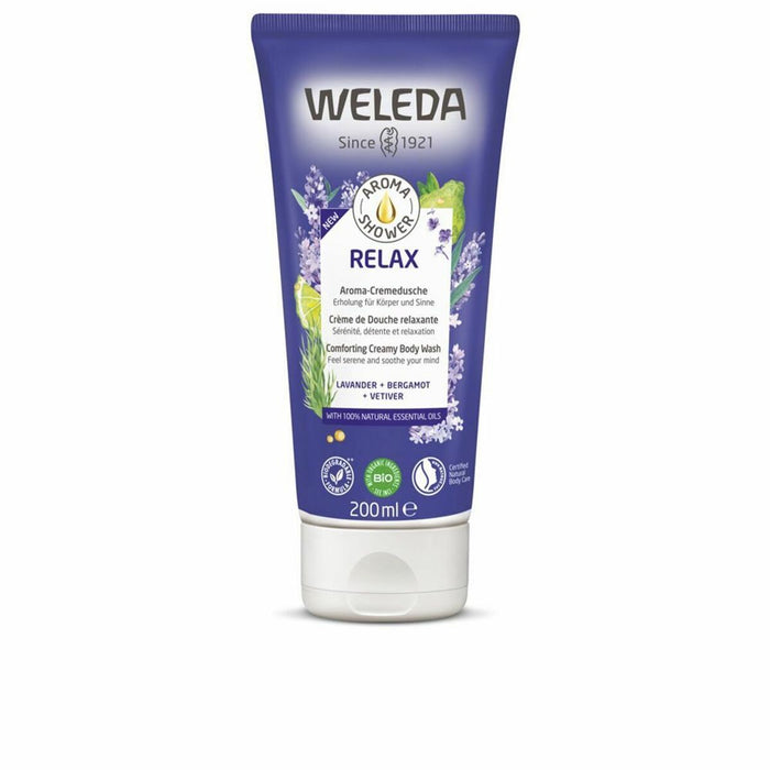 Gel de douche Weleda Aroma Shower Relax Lavande Bergamotte Relaxant (200 ml)