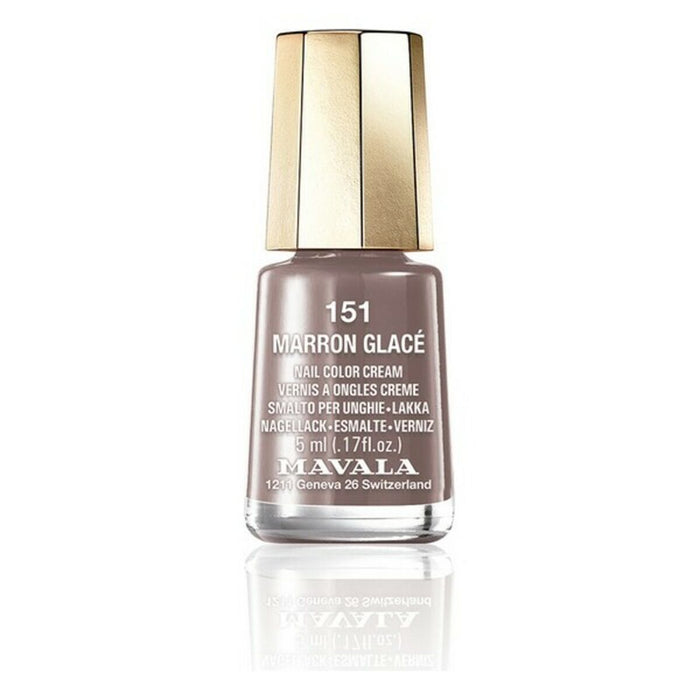 Nagellack Nail Color Mavala 151-marron glace (5 ml)