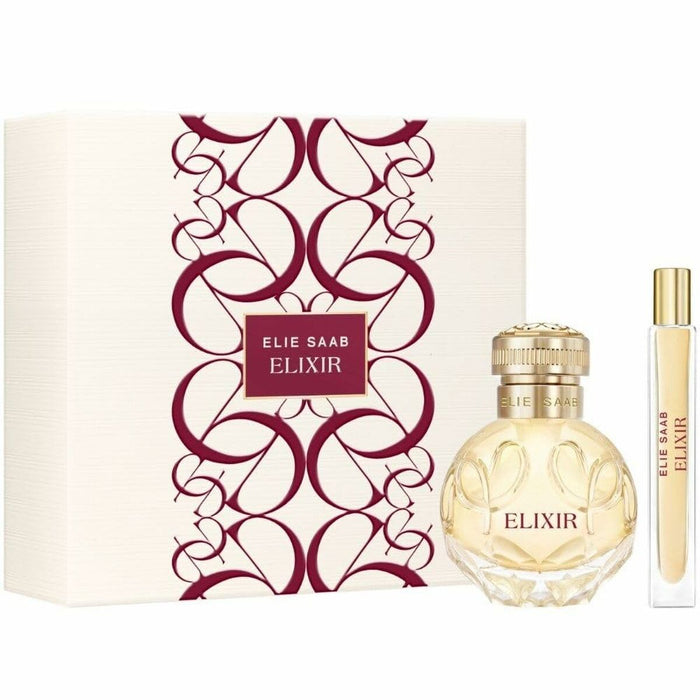 Set mit Damenparfüm Elie Saab EDP Elixir 2 Stücke