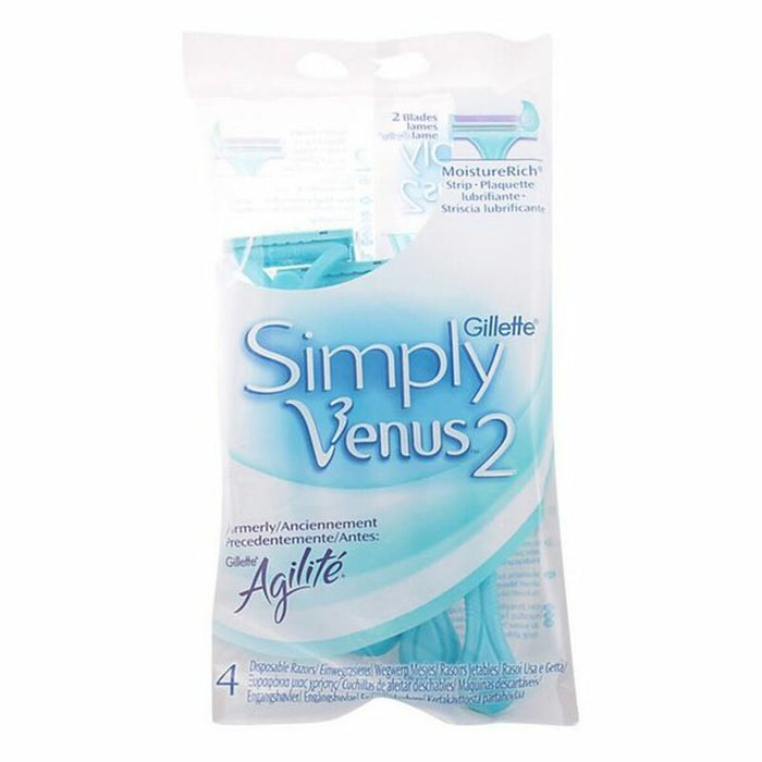 Disposable Razor Venus Gillette Simply (4 uds)