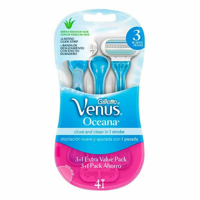 Rasoirs Jetables Gillette VENUS (4 Unités)