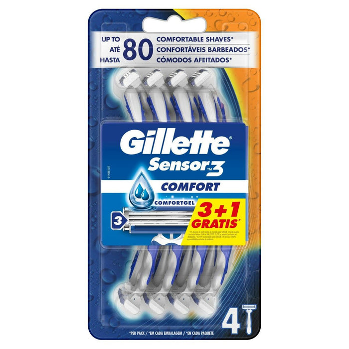 Rasoirs Jetables Gillette (4 Unités)