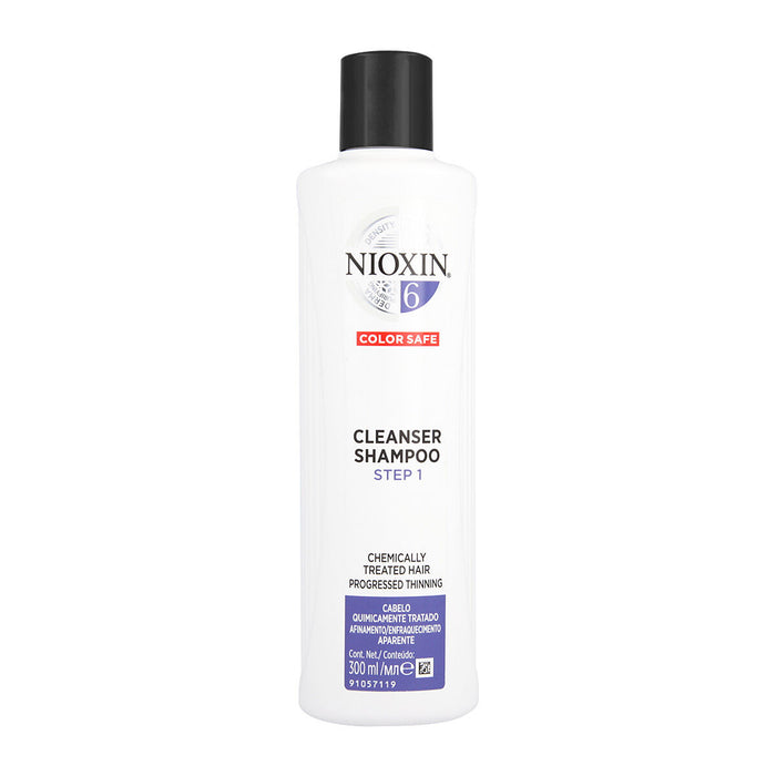 Tiefenreinigendes Shampoo Nioxin System 6 Color Safe 300 ml