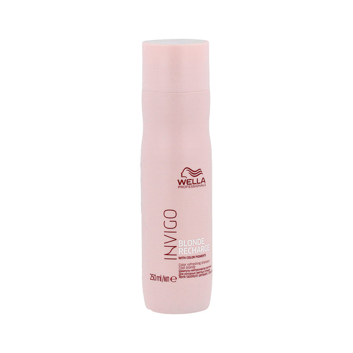 Color Revitalisierendes Shampoo Wella Invigo Blonde Recharge 250 ml