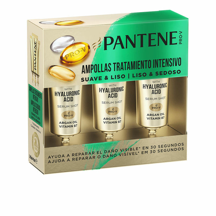 Traitement Capillaire Lissant Pantene 30 seconds Ampoules 3 x 15 ml 15 ml