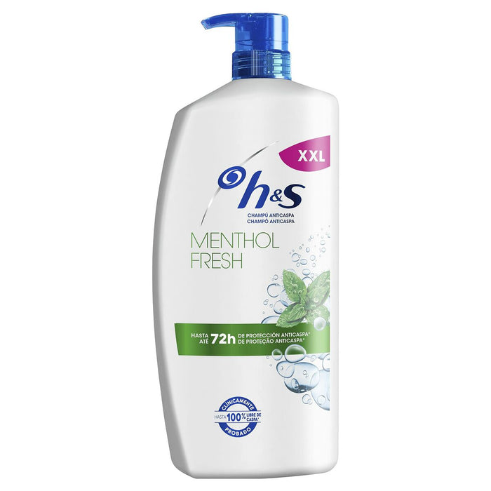 Shampooing Head & Shoulders H&S Refreshing Menthol 1 L