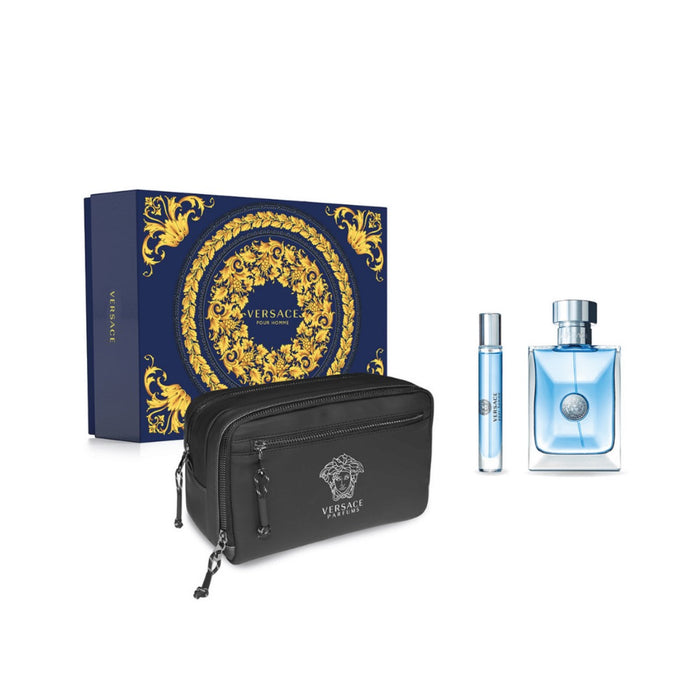 Set mit Herrenparfüm Versace Versace Pour Homme 3 Stücke