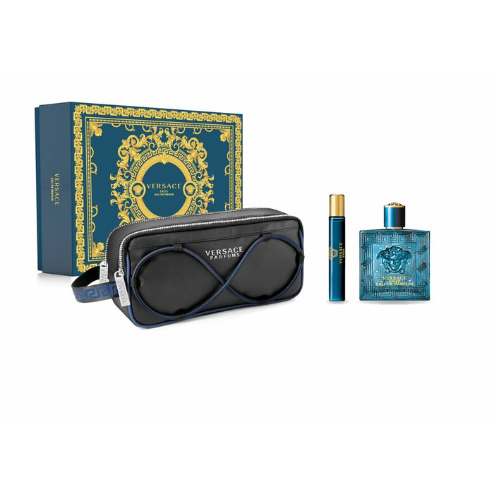 Men's Perfume Set Versace Eros 3 Pieces