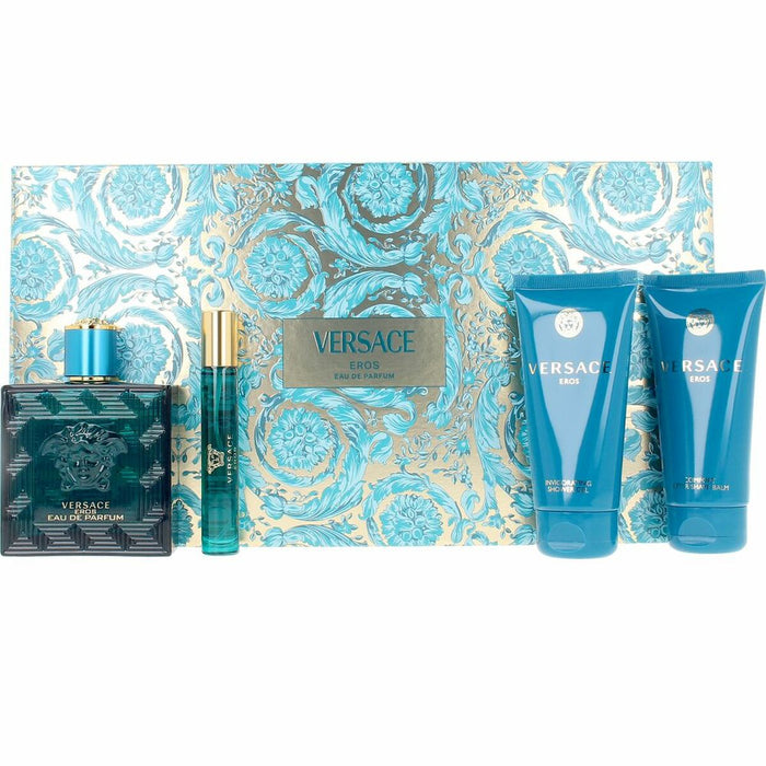 Set mit Herrenparfüm Versace EROS 4 Stücke