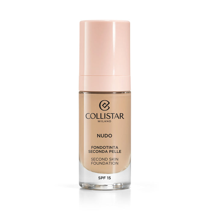 Flüssig-Make-up-Grundierung Collistar NUDO Nº 2R Beige rosato Spf 15 30 ml