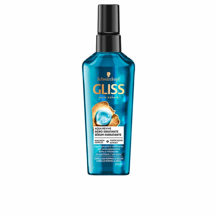 Haarserum Schwarzkopf Gliss Aqua Revive 75 ml