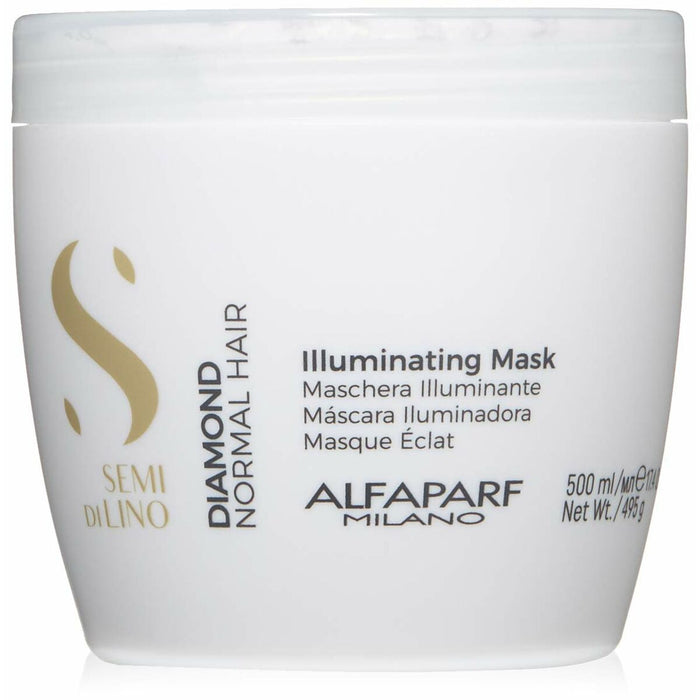 Masque éclaircissant Alfaparf Milano Semi Di Lino Diamond 500 ml