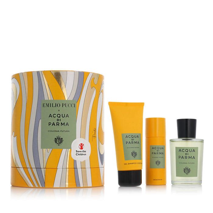 Set de Parfum Unisexe Acqua Di Parma 3 Pièces Colonia Futura