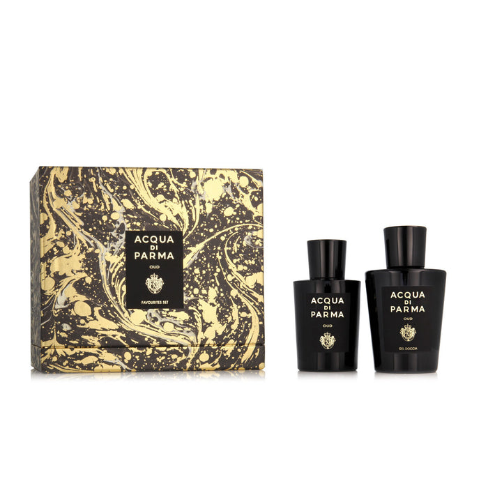 Unisex' Perfume Set Acqua Di Parma Oud EDP 2 Pieces