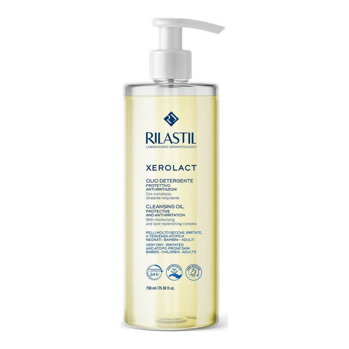 Huile de douce Xerolact Rilastil D29065080 Nettoyant Hydratant 750 ml