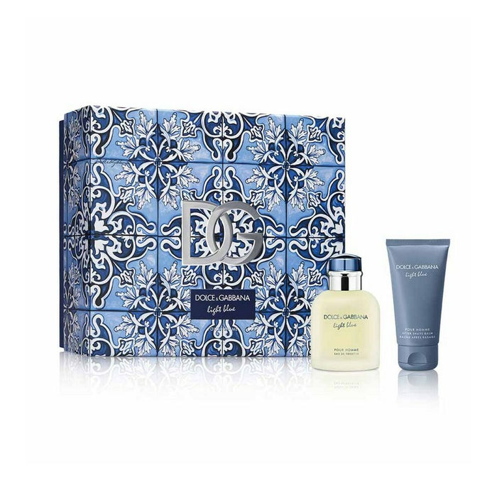 Set mit Herrenparfüm Dolce & Gabbana EDT Light Blue 2 Stücke