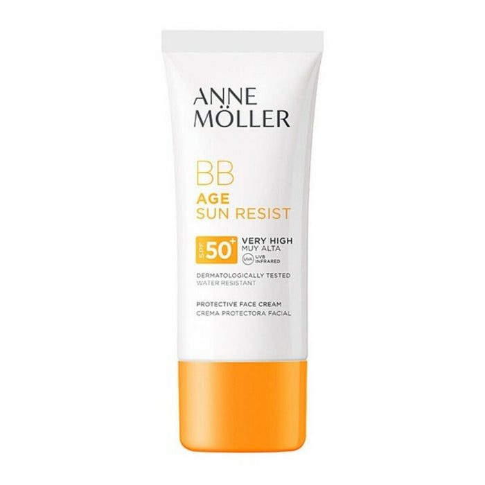 Crème Hydratante avec Couleur Âge Sun Rerist BB Cream Anne Möller 90008C (50 ml) SPF	50+ Spf 50 50 ml