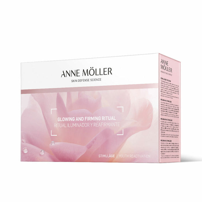 Unisex-Kosmetik-Set Anne Möller Stimulâge Glow Firming Rich Cream Lote 4 Stücke