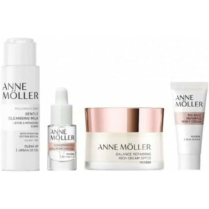 Unisex-Kosmetik-Set Anne Möller Rosâge Balance Rich Repairing Cream 4 Stücke