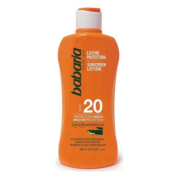 Sonnenmilch Babaria F-20 Aloe Vera (200 ml)