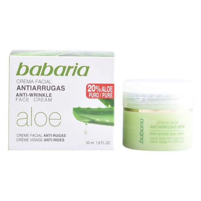 Anti-Falten Creme Aloe Vera Babaria Aloe Vera (50 ml) 50 ml