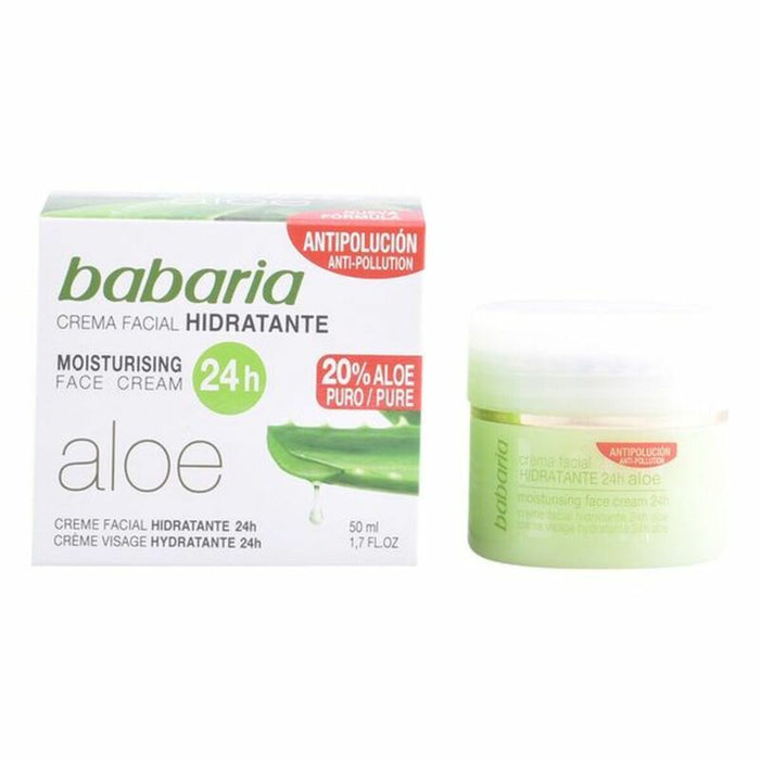 Nährende Gesichtscreme Aloe Vera Babaria Aloe Vera (50 ml) 50 ml