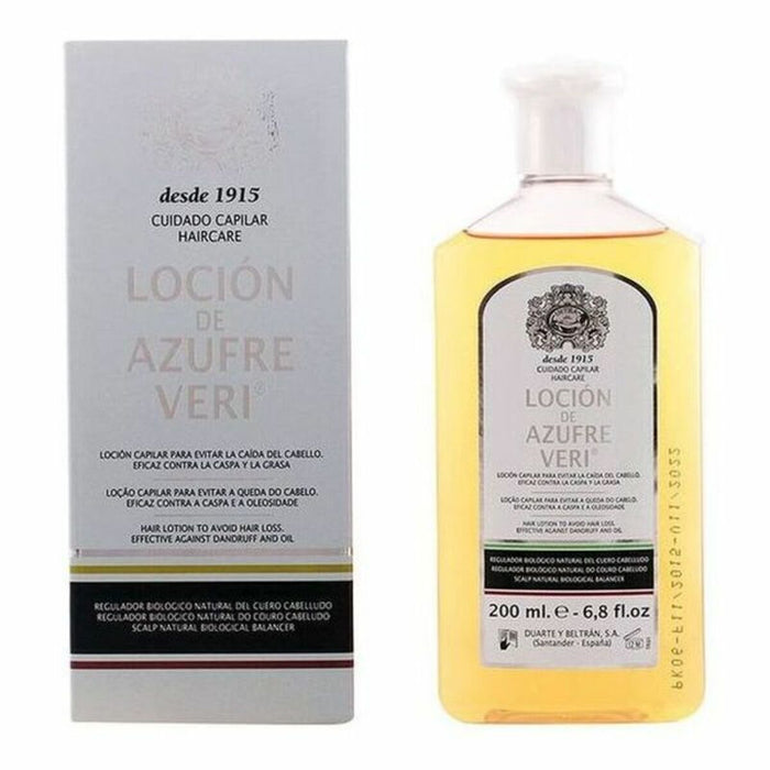 Lotion antichute de cheveux Azufre Veri Azufre Veri