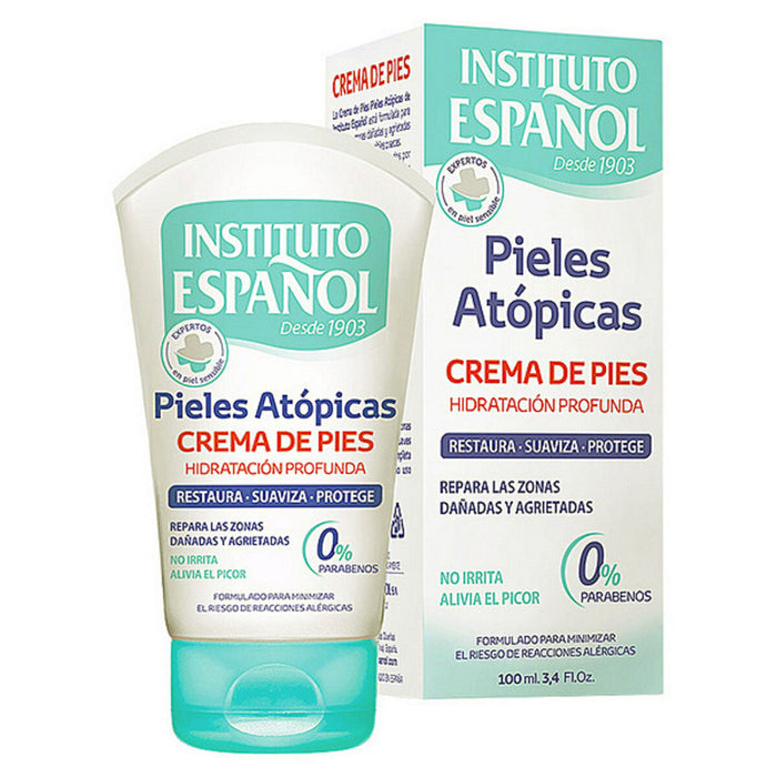 Feuchtigkeitsspendende Fusscreme Instituto Español (100 ml) 15 ml (1 Stück)