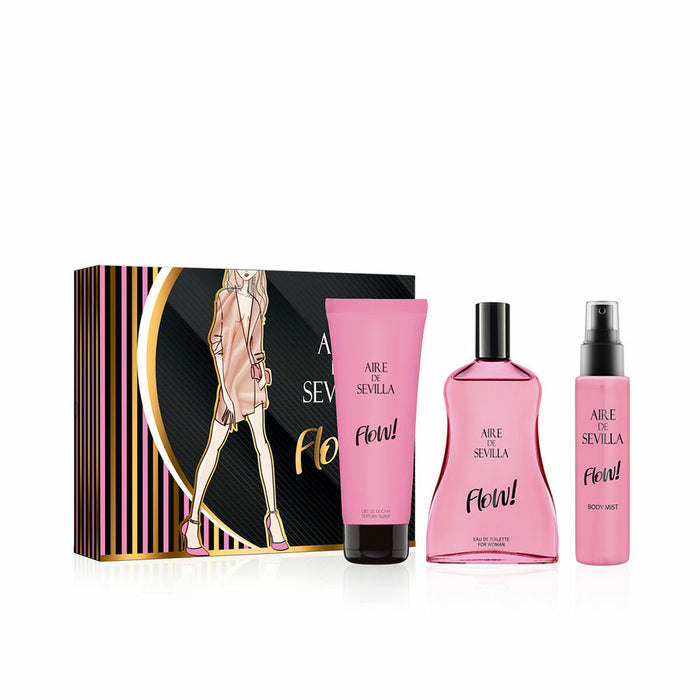 Set de Parfum Femme Aire Sevilla Flow! 3 Pièces