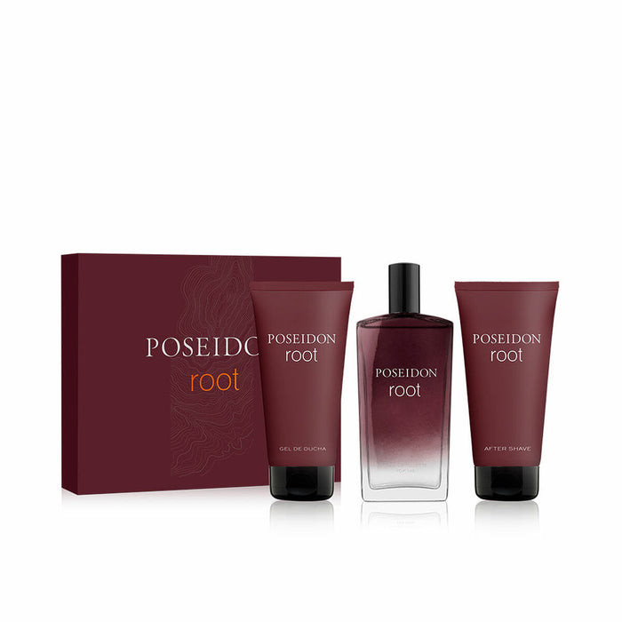 Set mit Herrenparfüm Poseidon EDT Root 3 Stücke