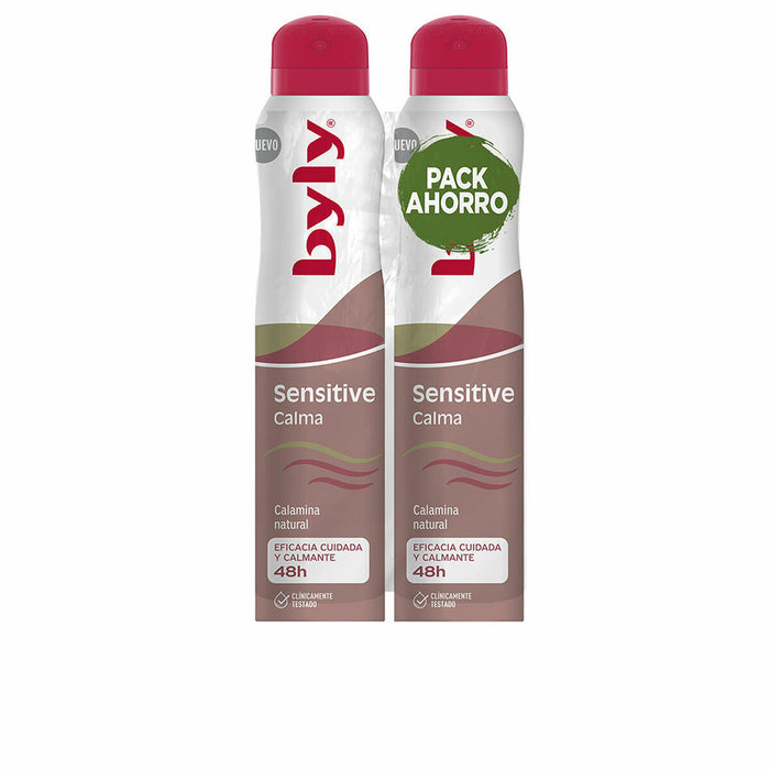 Spray déodorant Byly Sensitive 2 Unités 200 ml